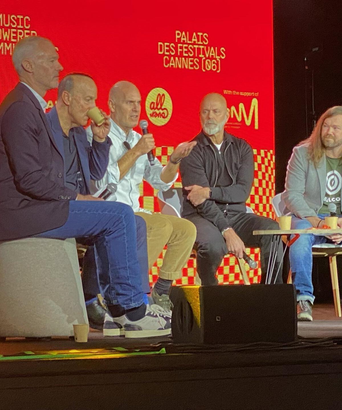 Panel discussion at Cannes